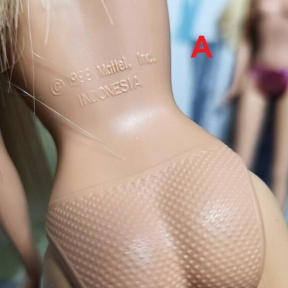 Vtg Barbie Dolls Mattel 1999 Nude Pretty Face Fashion Dolls Y2K Style 11.5 Inche - Picture 6 of 11